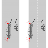 Lorsque je dépasse un cycliste ...